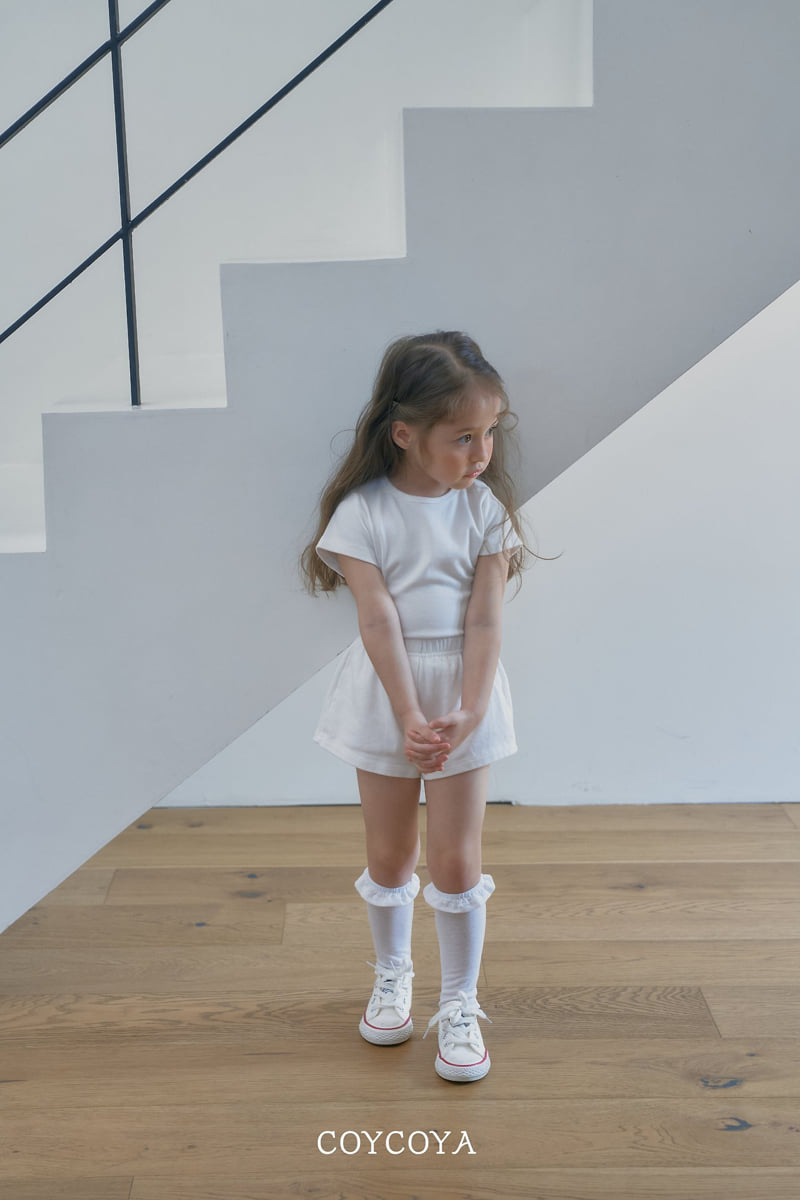 Coycoya - Korean Children Fashion - #discoveringself - Plain Button Shorts - 5