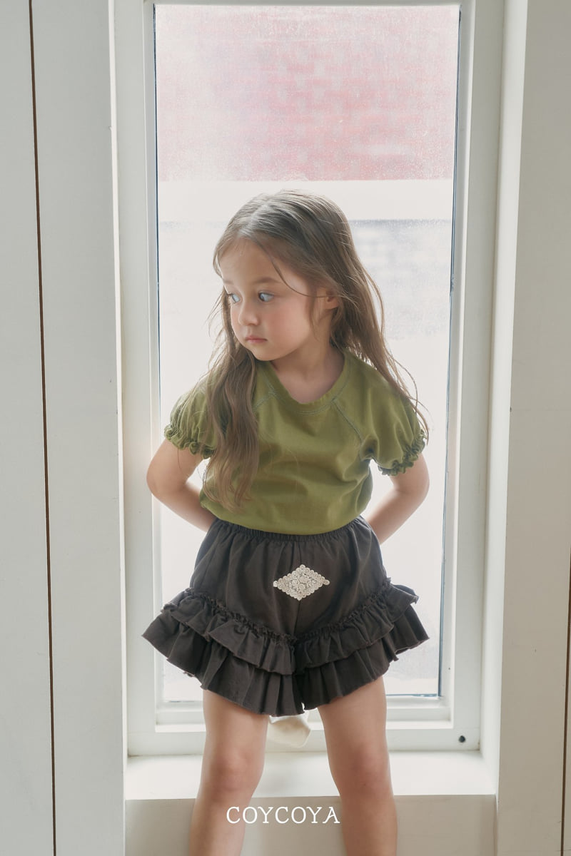 Coycoya - Korean Children Fashion - #fashionkids - Matilda Frill Shorts - 6