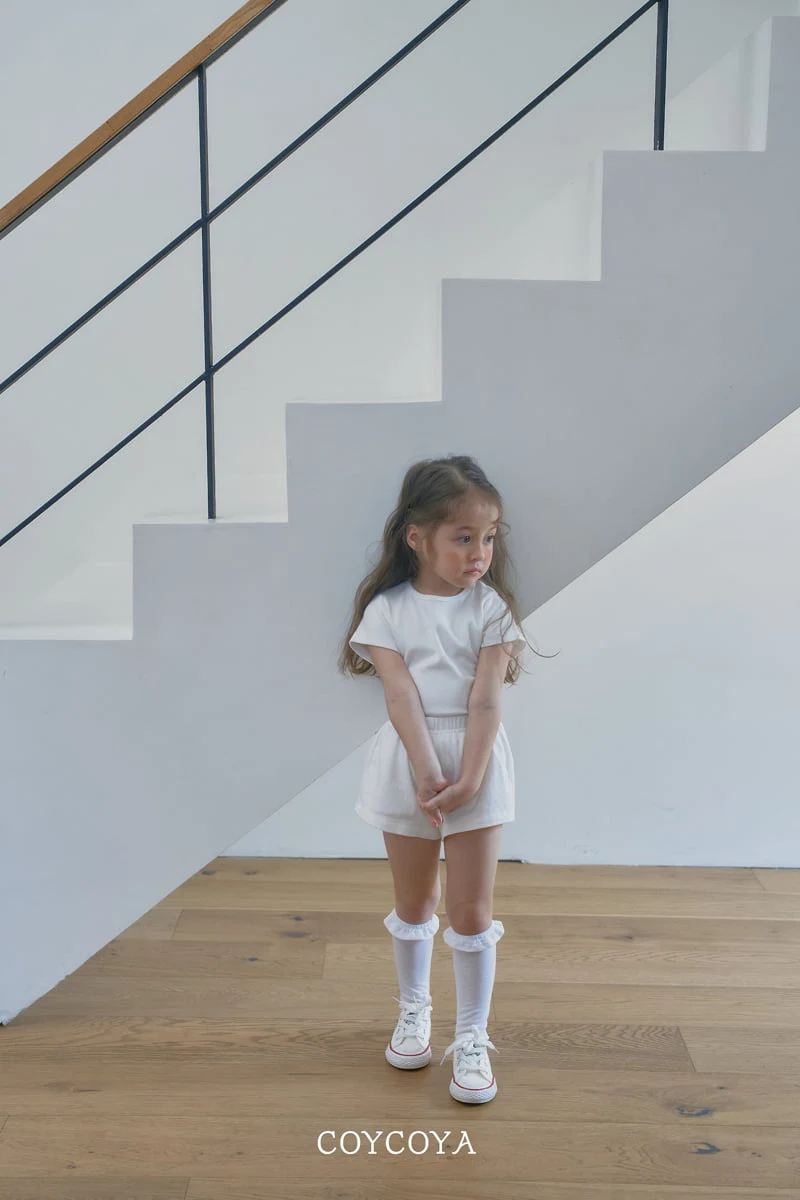 Coycoya - Korean Children Fashion - #fashionkids - Plain Button Shorts - 6