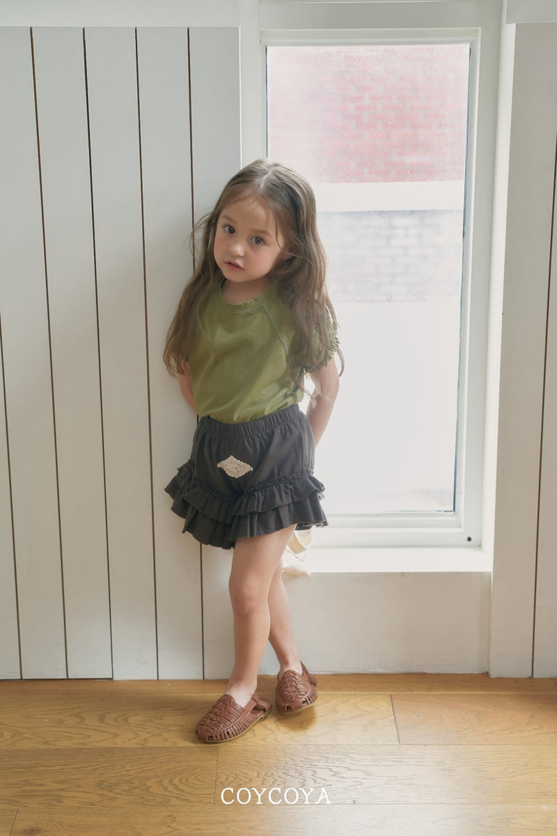 Coycoya - Korean Children Fashion - #kidsshorts - Matilda Frill Shorts - 7