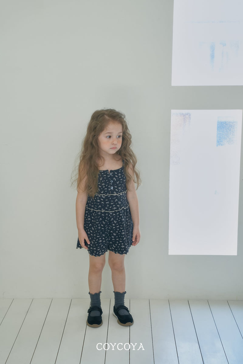 Coycoya - Korean Children Fashion - #kidsshorts - Daisy Short Jumpsuit - 5