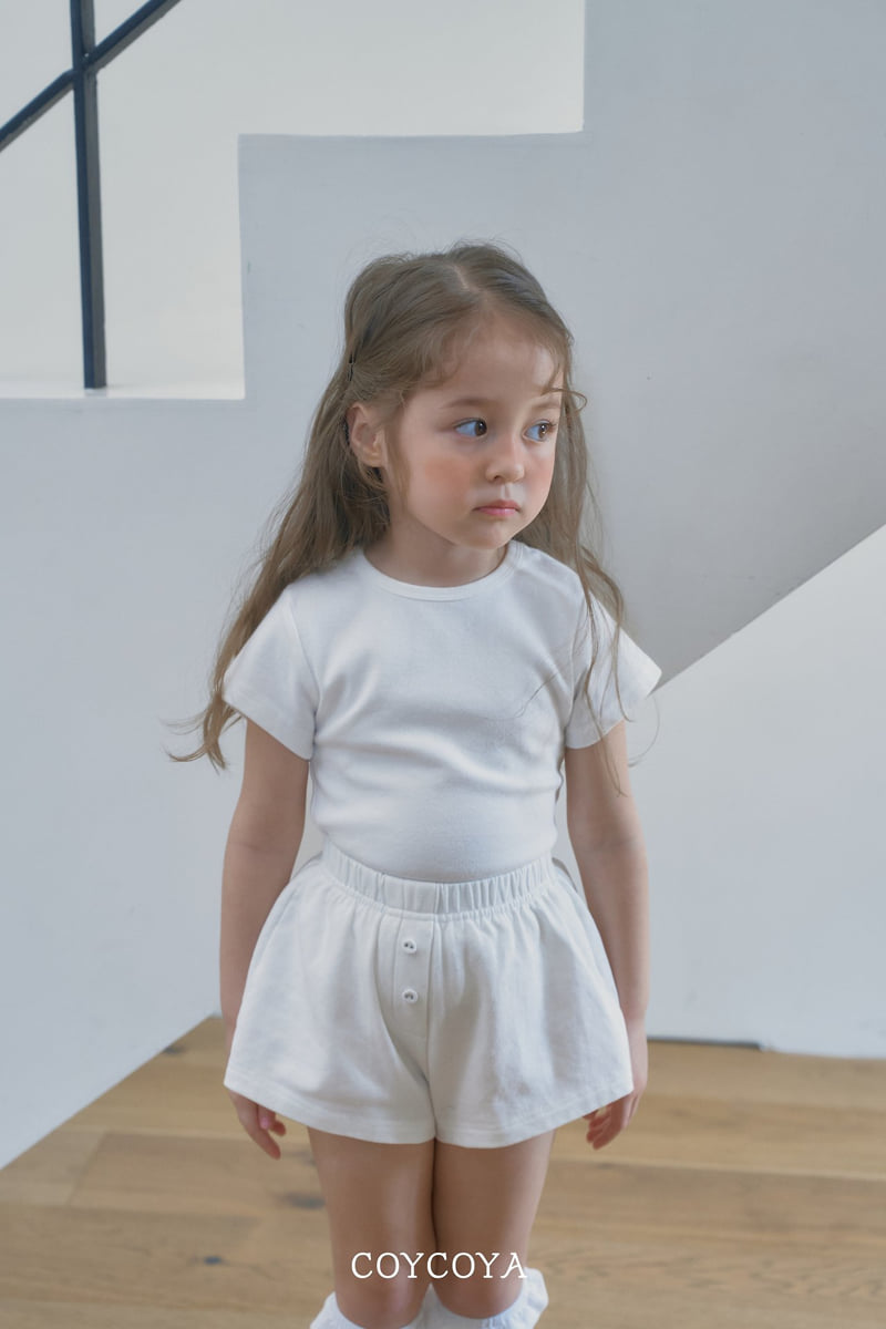Coycoya - Korean Children Fashion - #kidsshorts - Plain Button Shorts - 7