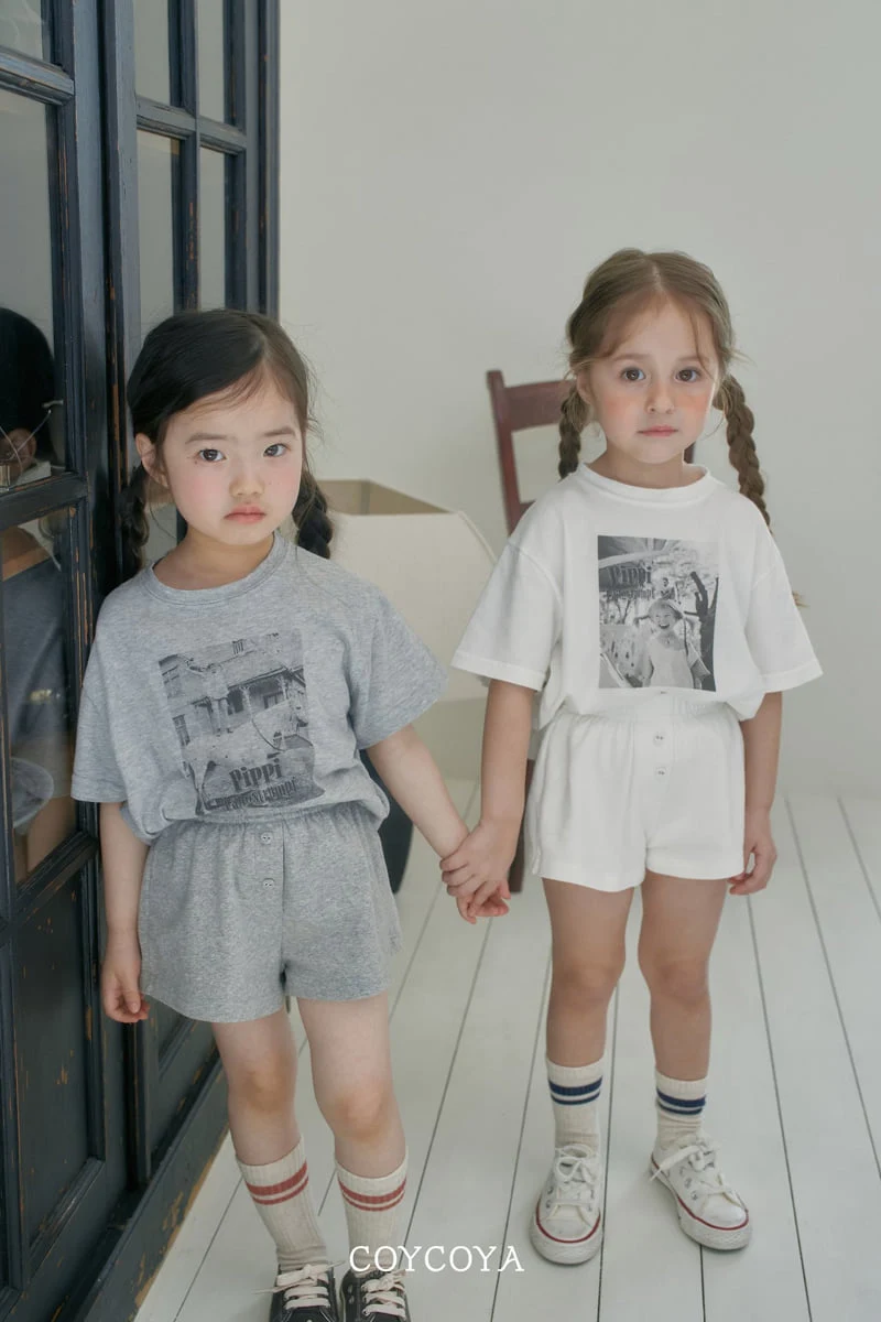 Coycoya - Korean Children Fashion - #kidsshorts - Pipi Tee - 3