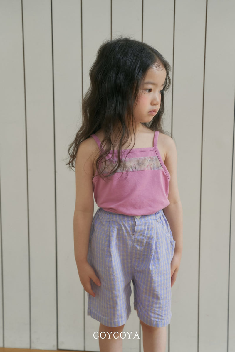 Coycoya - Korean Children Fashion - #kidsshorts - Retro Check Bermuda Pants - 3