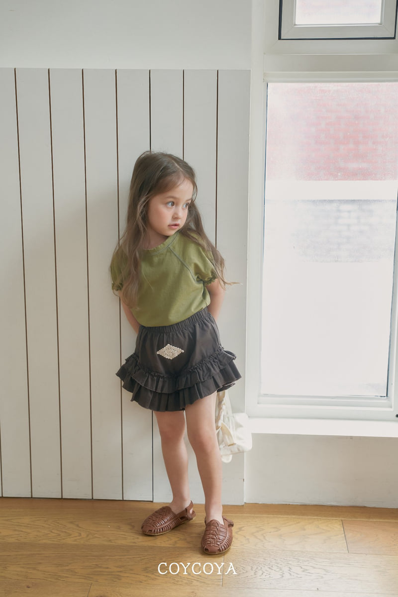 Coycoya - Korean Children Fashion - #kidsstore - Matilda Frill Shorts - 8