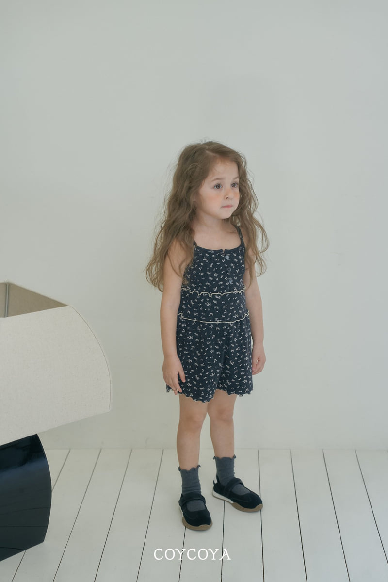 Coycoya - Korean Children Fashion - #kidzfashiontrend - Daisy Short Jumpsuit - 7