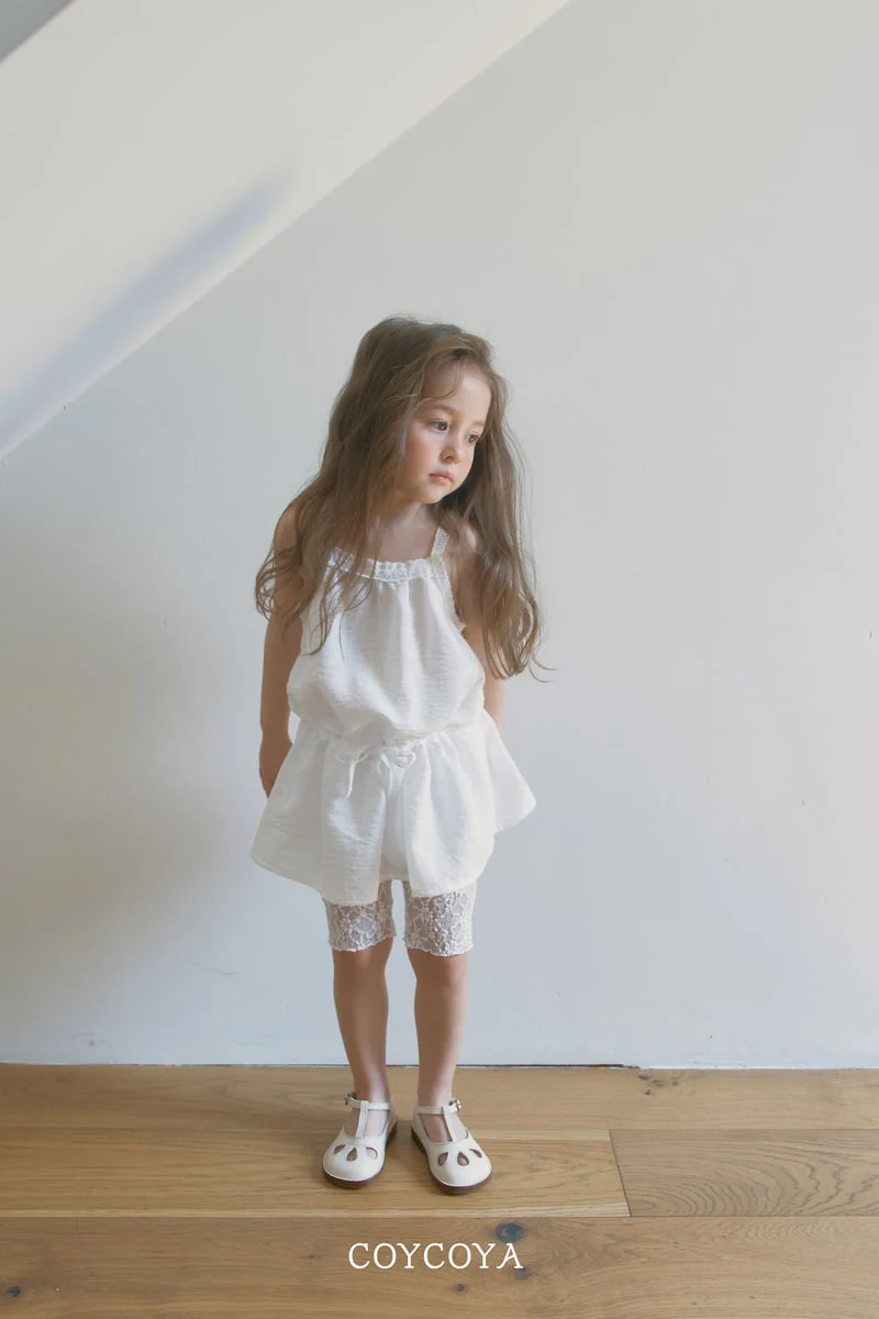 Coycoya - Korean Children Fashion - #kidzfashiontrend - See-through Flower Leggings - 6