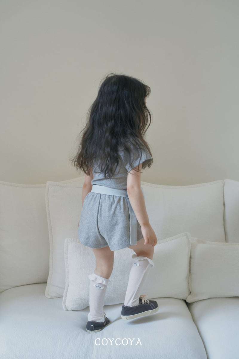 Coycoya - Korean Children Fashion - #littlefashionista - Plain Short Sleeve Tee - 6