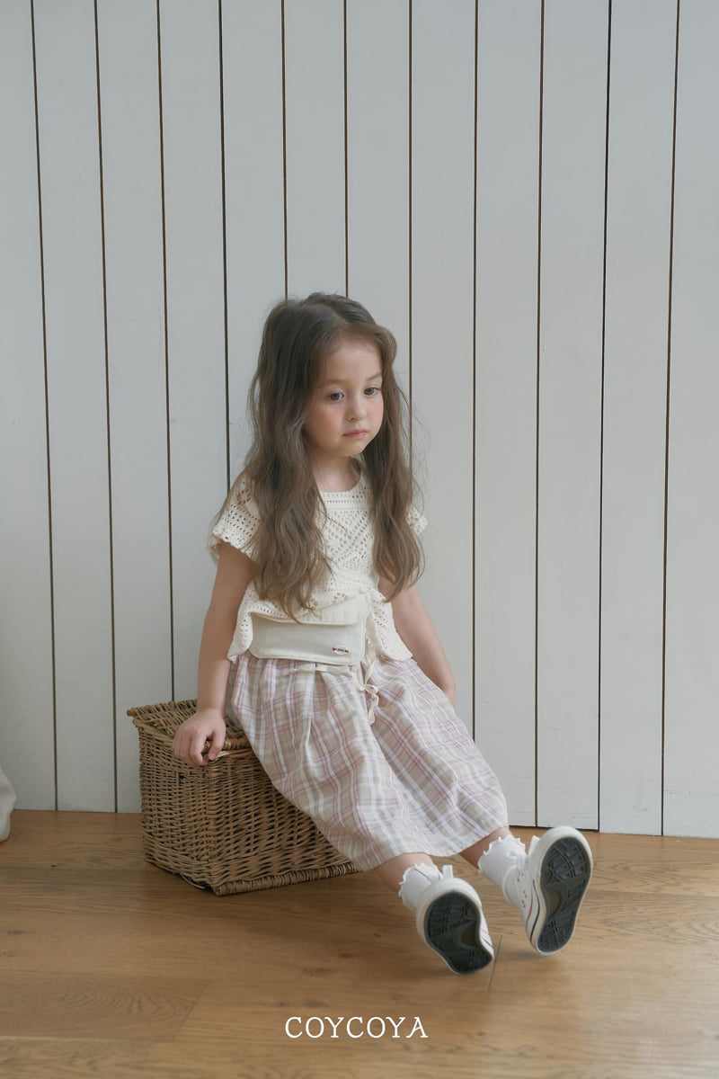 Coycoya - Korean Children Fashion - #magicofchildhood - Maybe Check Long Skirt - 8