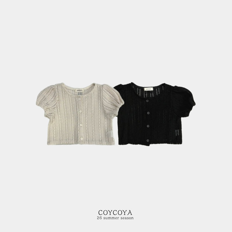 Coycoya - Korean Children Fashion - #magicofchildhood - Knitting Crop Cardigan