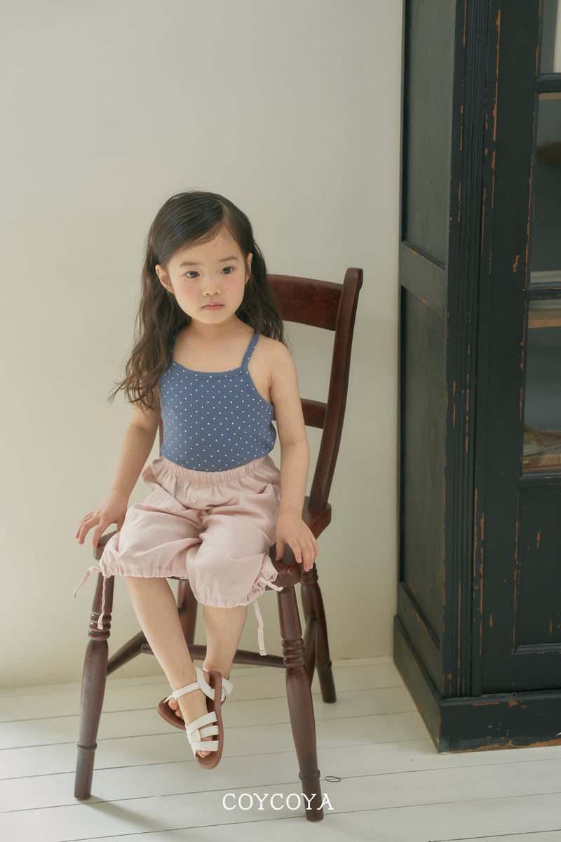 Coycoya - Korean Children Fashion - #magicofchildhood - Dot Strap Sleeveless Top - 10