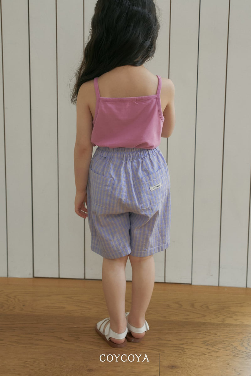 Coycoya - Korean Children Fashion - #magicofchildhood - Retro Check Bermuda Pants - 8