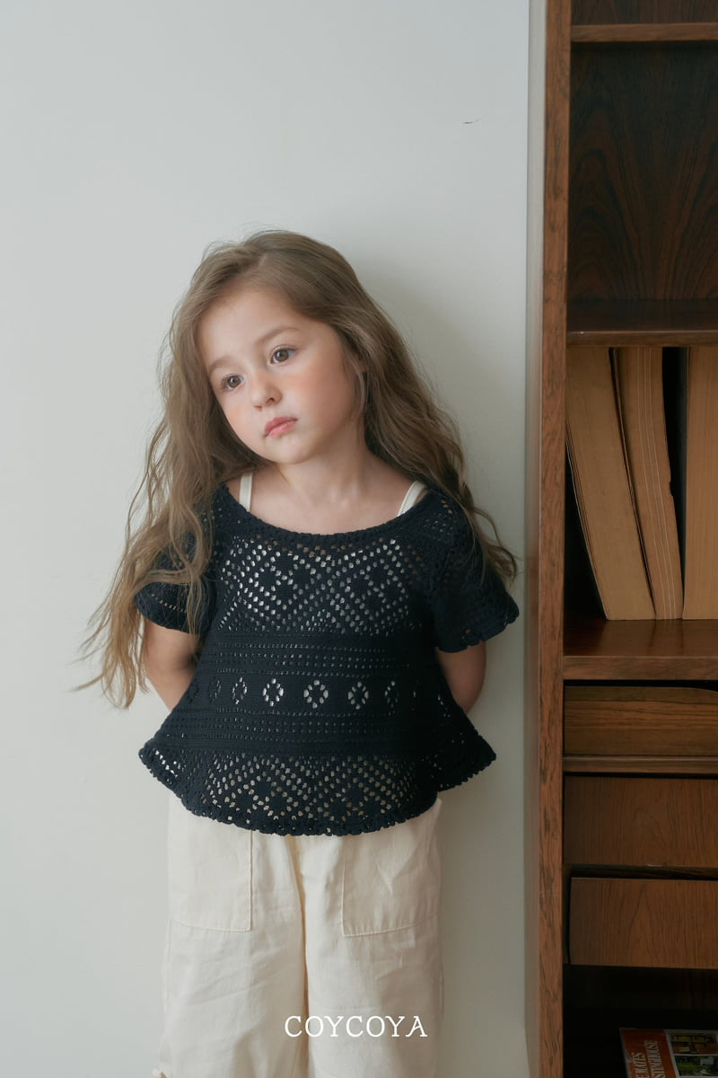 Coycoya - Korean Children Fashion - #prettylittlegirls - Crochet Top - 5