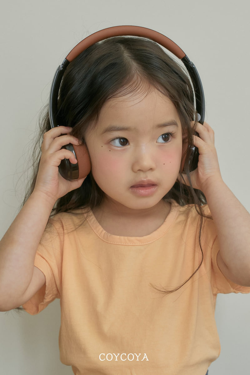 Coycoya - Korean Children Fashion - #prettylittlegirls - Creamy U-Neck Tee - 9