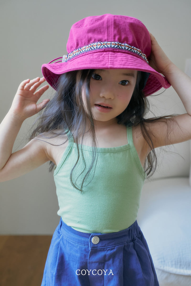 Coycoya - Korean Children Fashion - #todddlerfashion - Soufflé Sleeveless Top - 5