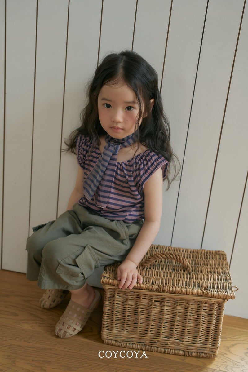 Coycoya - Korean Children Fashion - #toddlerclothing - Dorothy Shirring Tee - 8