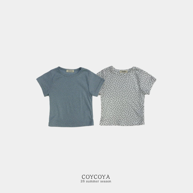 Coycoya - Korean Children Fashion - #toddlerclothing - Twinkle Short Sleeve Tee