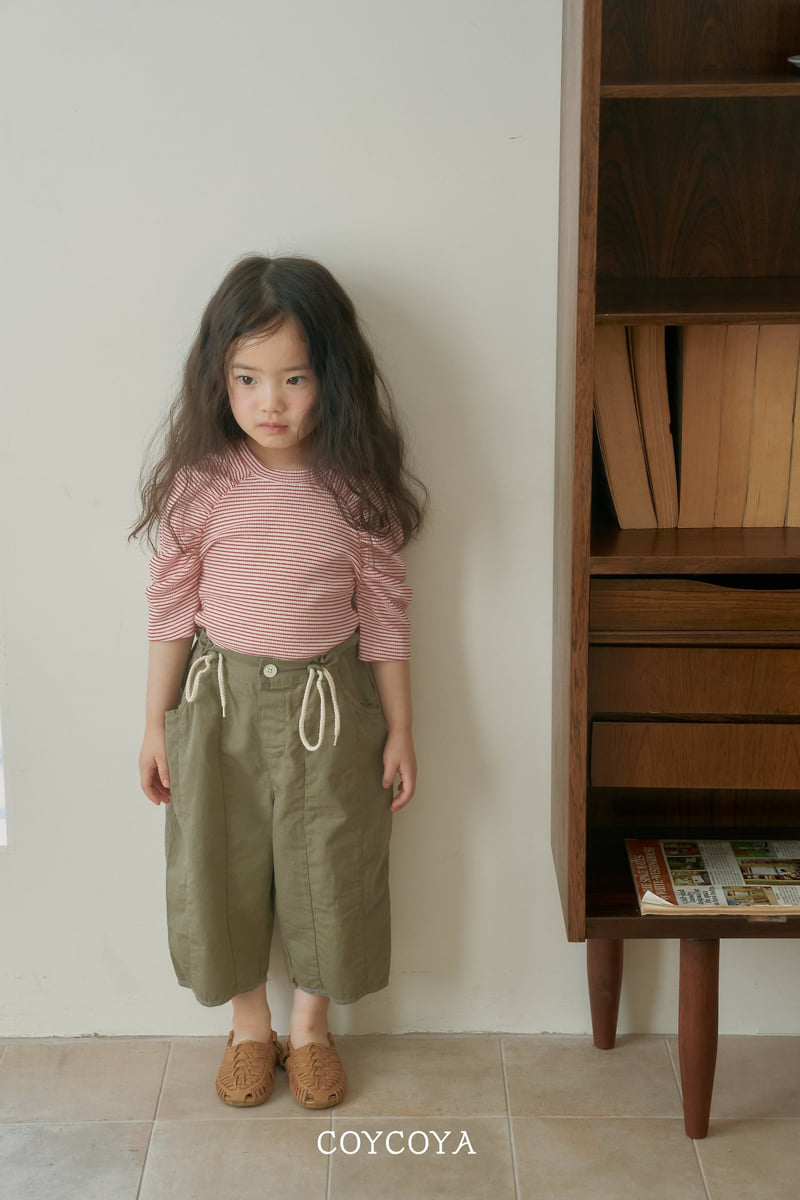 Coycoya - Korean Children Fashion - #toddlerclothing - Balloon Shirring Tee - 10