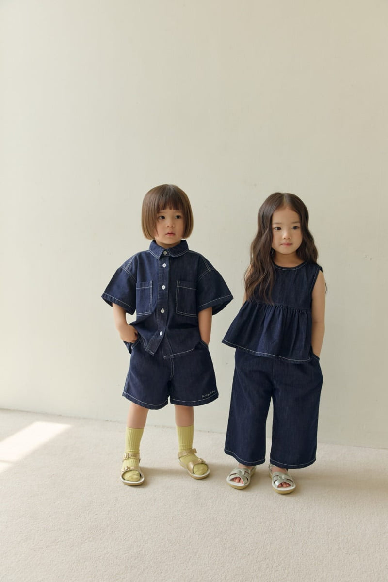 Daily Bebe - Korean Children Fashion - #Kfashion4kids - Daily Denim Shorts - 8