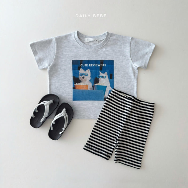 Daily Bebe - Korean Children Fashion - #Kfashion4kids - Little Friends Tee - 7