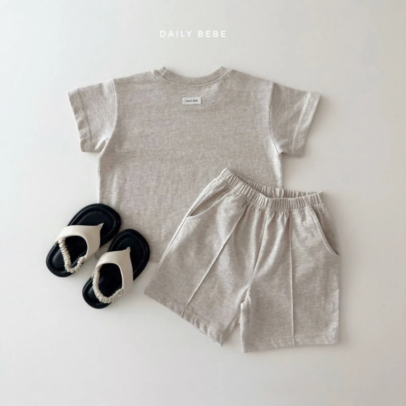 Daily Bebe - Korean Children Fashion - #Kfashion4kids - Basic Set - 6