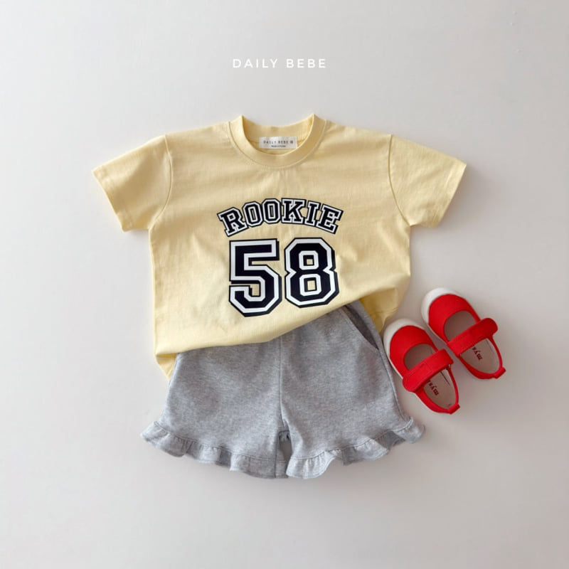 Daily Bebe - Korean Children Fashion - #Kfashion4kids - 58 Short Sleeve Tee - 6