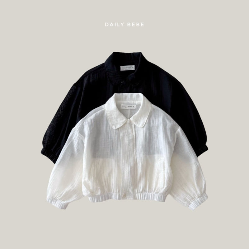 Daily Bebe - Korean Children Fashion - #Kfashion4kids - See-through Summer Jacket - 3
