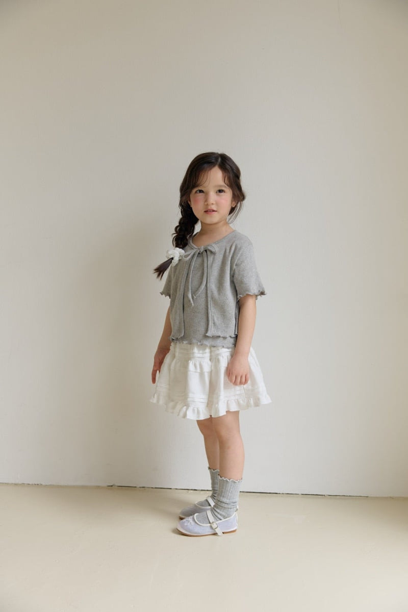 Daily Bebe - Korean Children Fashion - #childofig - Lovely Skirt - 7