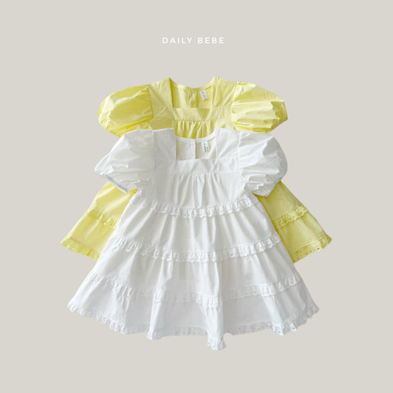 Daily Bebe - Korean Children Fashion - #childofig - Pure One-piece - 3