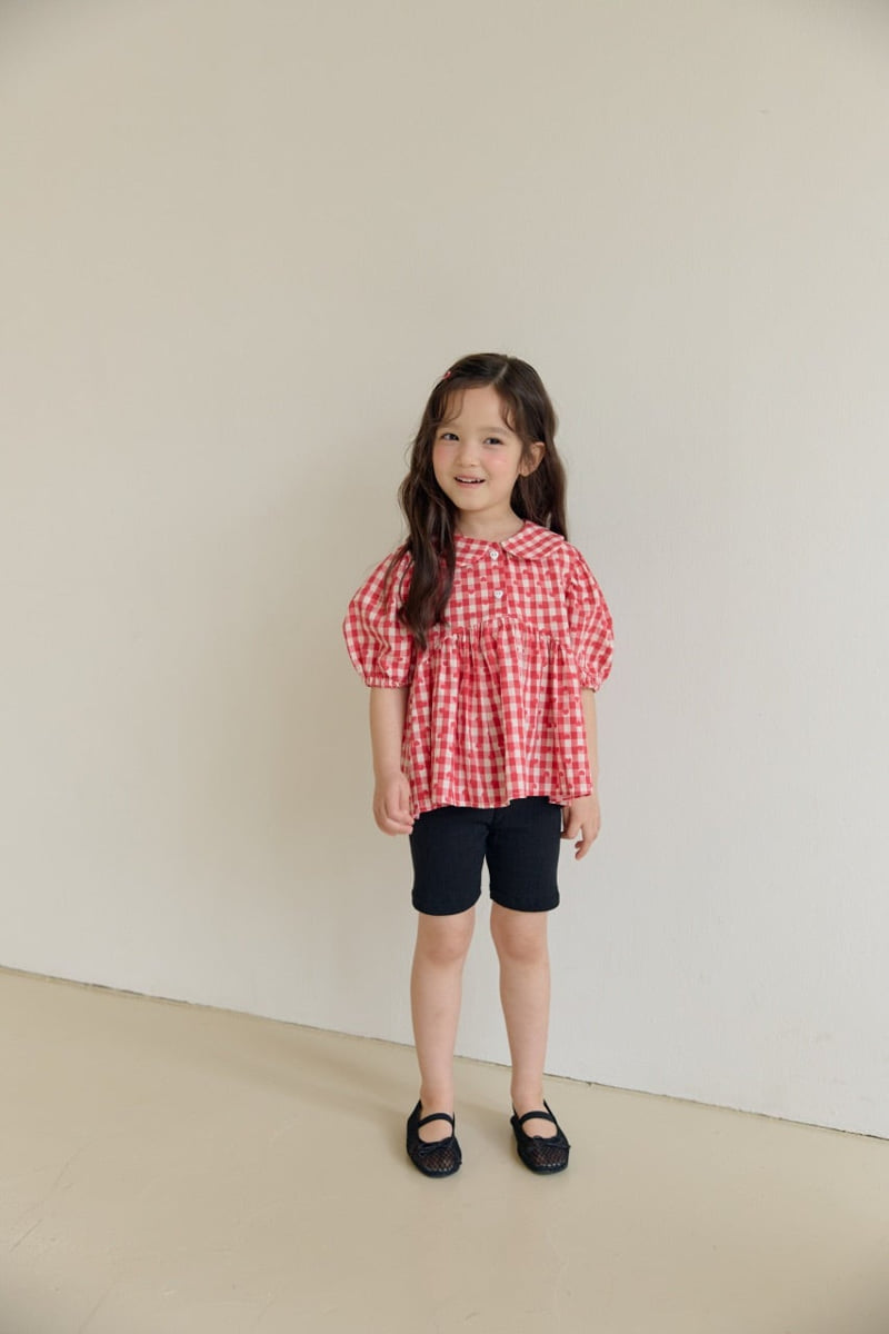Daily Bebe - Korean Children Fashion - #childofig - Heart Blouse - 9