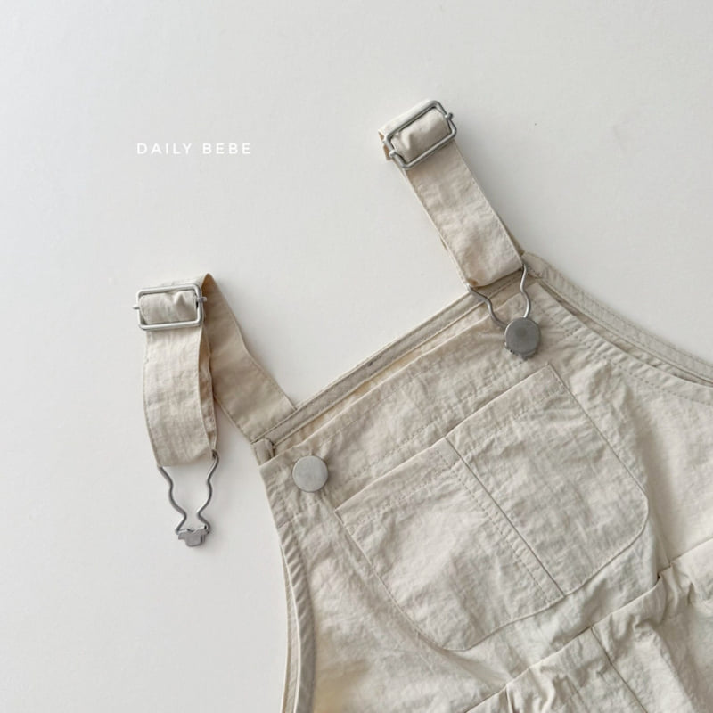 Daily Bebe - Korean Children Fashion - #childofig - Rustle Overalls - 5