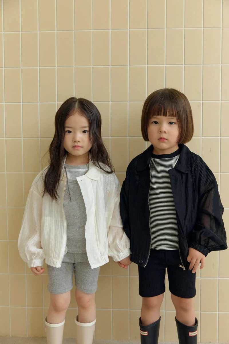 Daily Bebe - Korean Children Fashion - #childofig - See-through Summer Jacket - 8