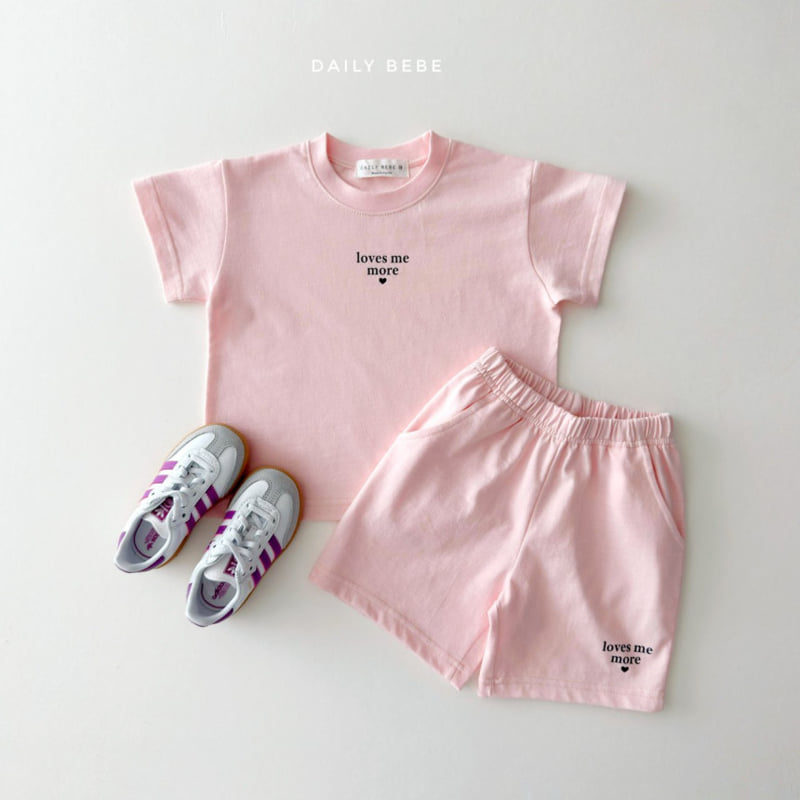 Daily Bebe - Korean Children Fashion - #childofig - Love Me More Set - 5