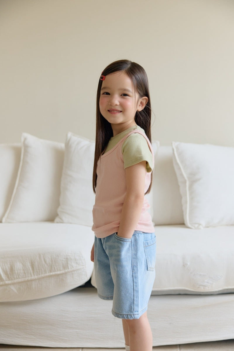 Daily Bebe - Korean Children Fashion - #childrensboutique - Washing Denim Shorts - 11