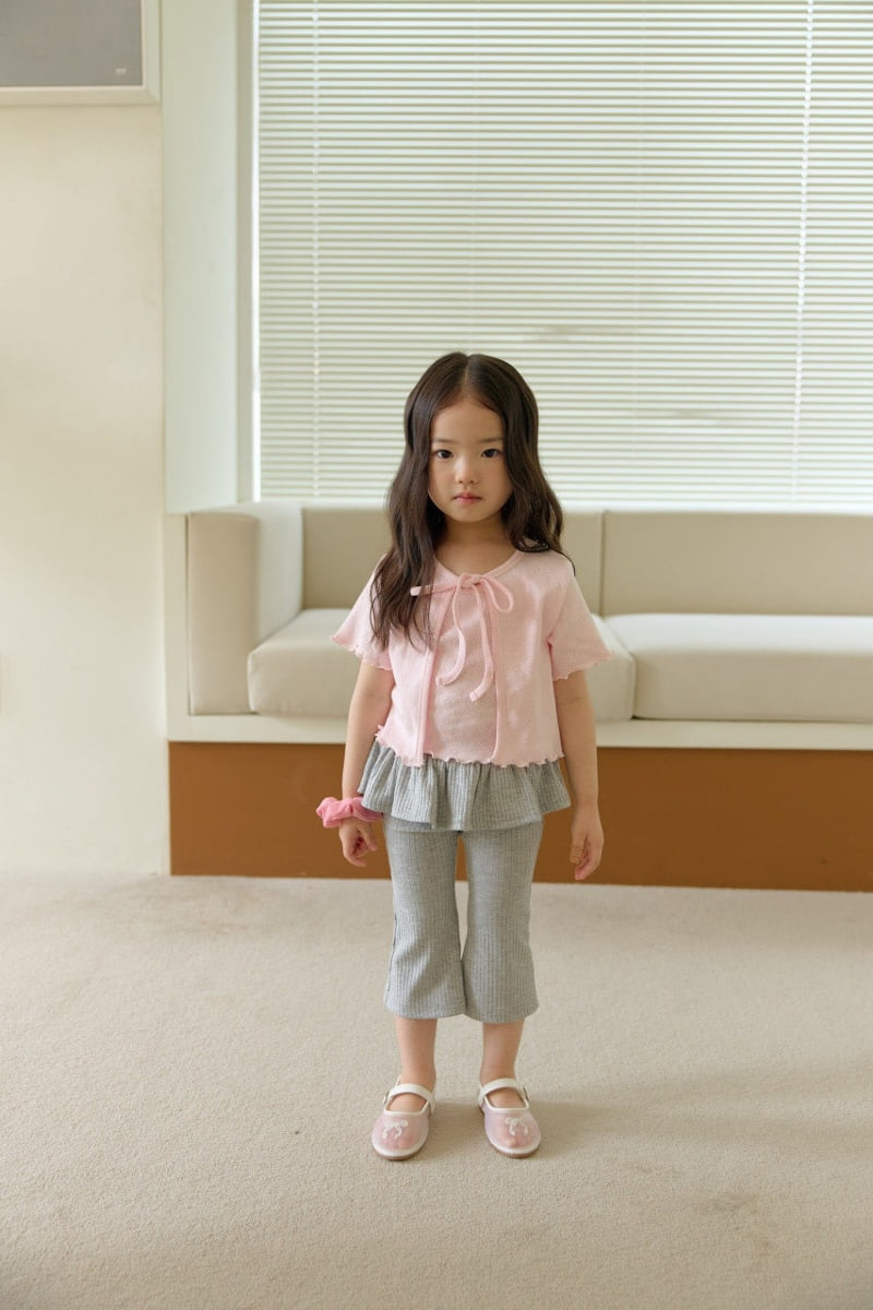 Daily Bebe - Korean Children Fashion - #childrensboutique - Bootcut Frill Pants - 11