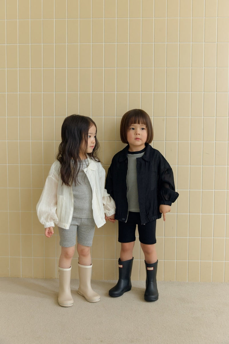 Daily Bebe - Korean Children Fashion - #childrensboutique - See-through Summer Jacket - 10