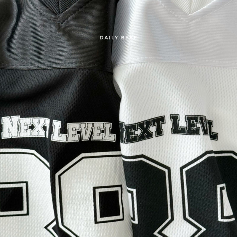 Daily Bebe - Korean Children Fashion - #designkidswear - Mesh 88 Jersey Tee - 4