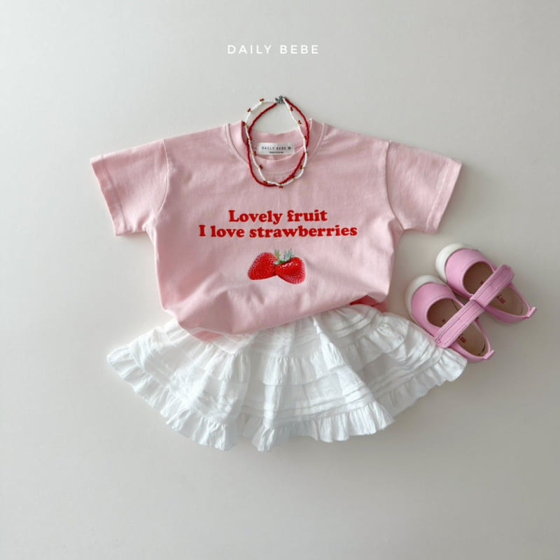 Daily Bebe - Korean Children Fashion - #discoveringself - Like Short Sleeve Tee - 11