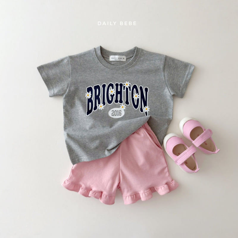 Daily Bebe - Korean Children Fashion - #discoveringself - Brighton Tee - 11