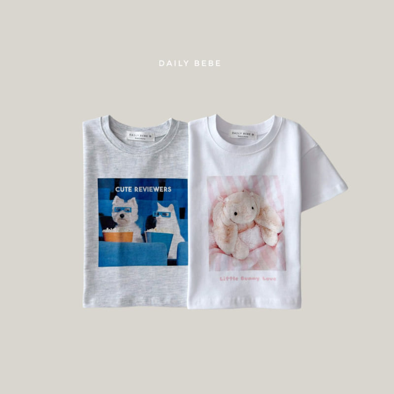 Daily Bebe - Korean Children Fashion - #fashionkids - Little Friends Tee - 3