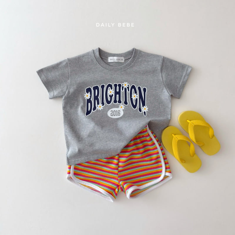 Daily Bebe - Korean Children Fashion - #fashionkids - Brighton Tee - 12