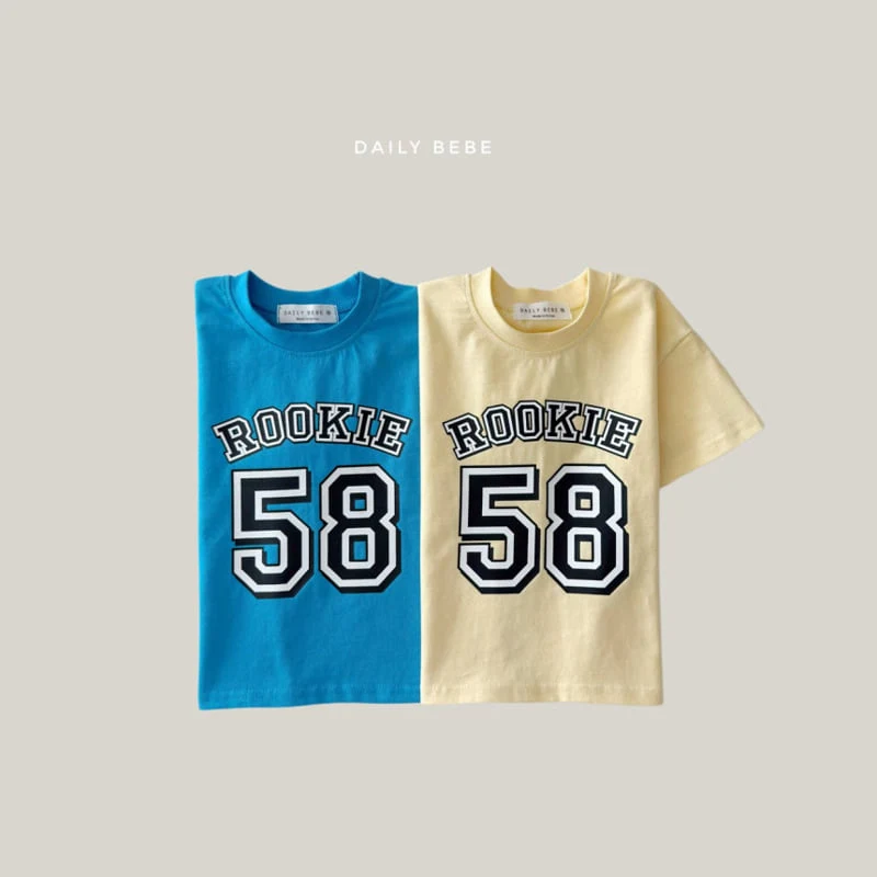 Daily Bebe - Korean Children Fashion - #kidsshorts - 58 Short Sleeve Tee - 3