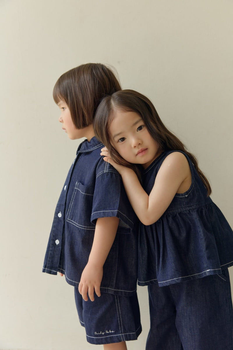 Daily Bebe - Korean Children Fashion - #kidsstore - Daily Denim Shorts - 6
