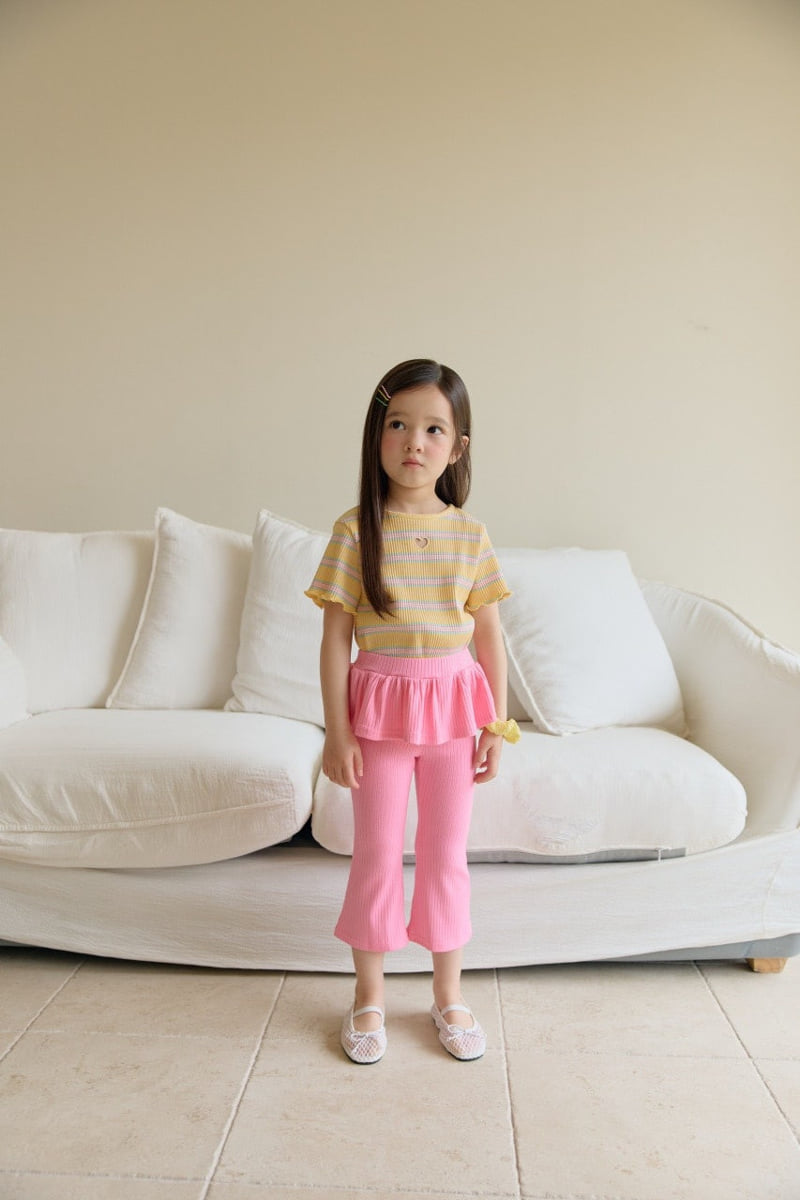 Daily Bebe - Korean Children Fashion - #kidsstore - Heart Punching Tee - 9