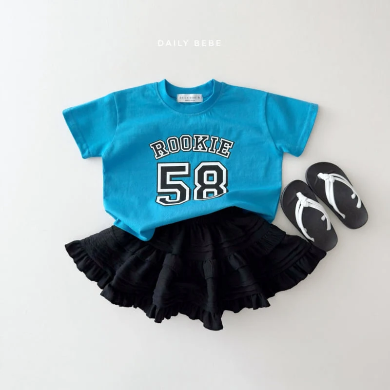 Daily Bebe - Korean Children Fashion - #kidsshorts - 58 Short Sleeve Tee - 4
