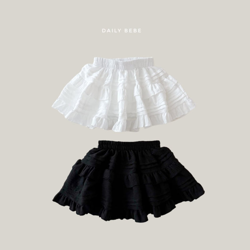 Daily Bebe - Korean Children Fashion - #littlefashionista - Lovely Skirt - 3