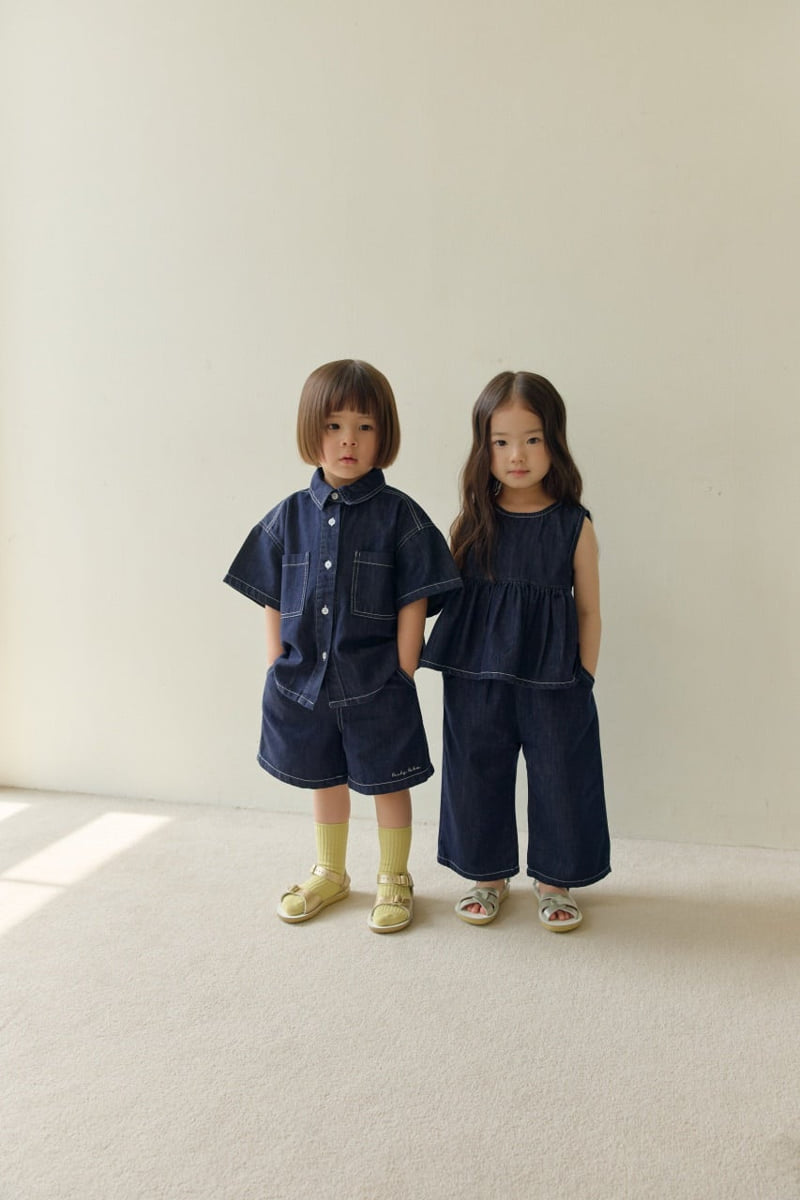 Daily Bebe - Korean Children Fashion - #littlefashionista - Daily Denim Shorts - 9