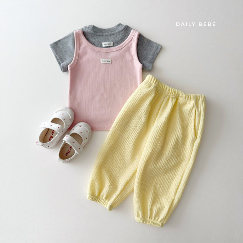 Daily Bebe - Korean Children Fashion - #littlefashionista - Daily Short Sleeve Tee - 6