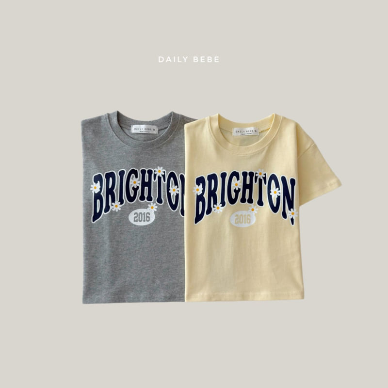 Daily Bebe - Korean Children Fashion - #littlefashionista - Brighton Tee - 3