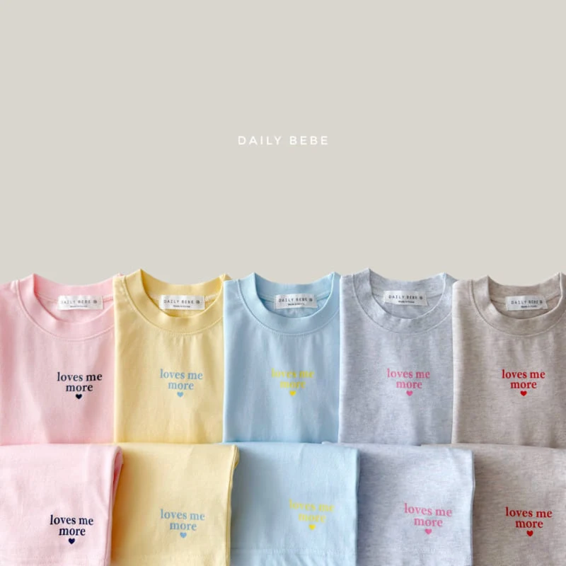 Daily Bebe - Korean Children Fashion - #littlefashionista - Love Me More Set